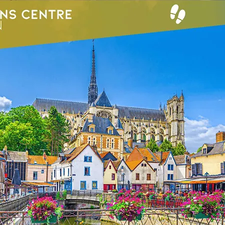 Daire Le Dupleix - Centre Parking 15 Min De La Gare Amiens
